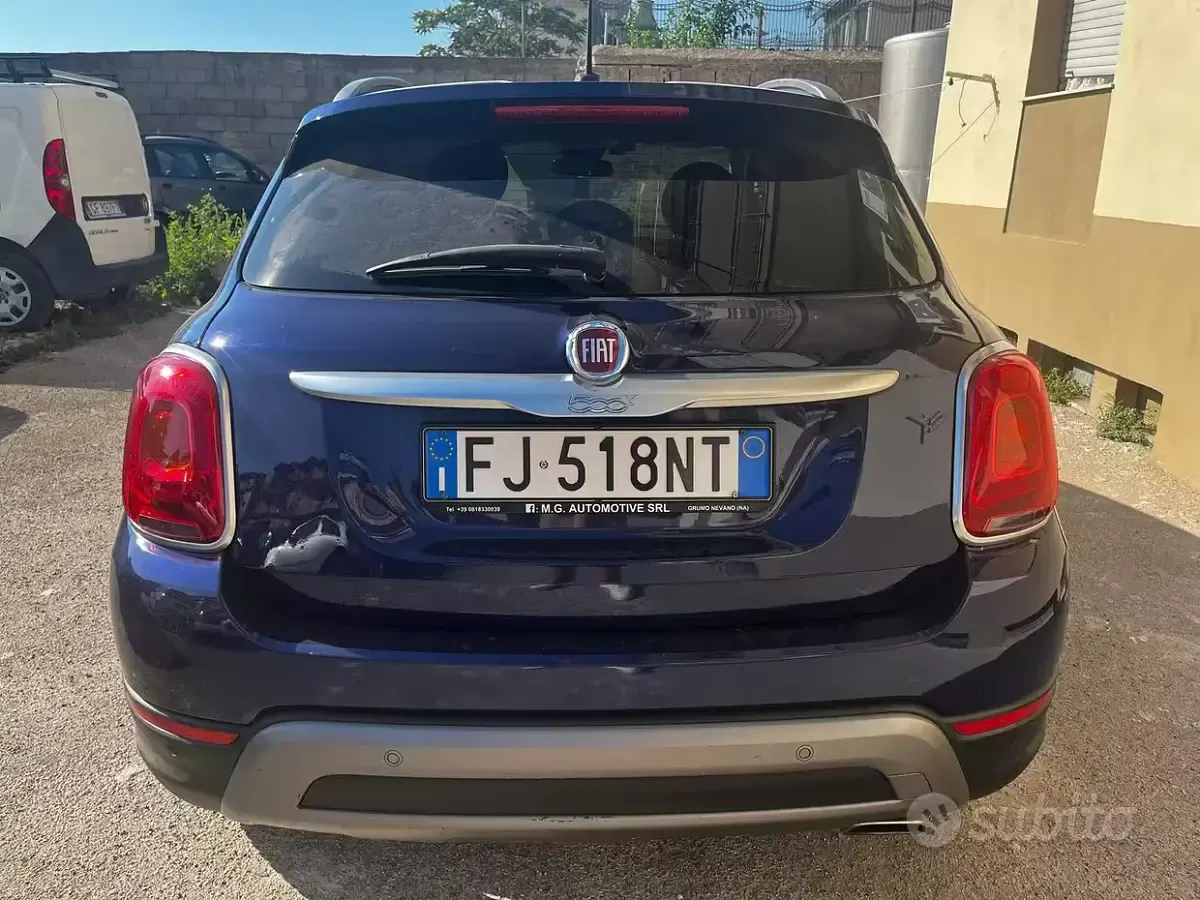 Usata Fiat 500X 120 CV (88 kW) 2015 Bluazzurro SUV