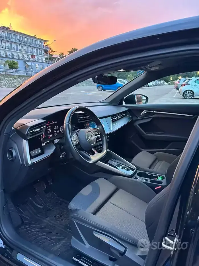 Usata Audi A3 S-Line 116 CV (85 kW) 2021 Nero Berlina