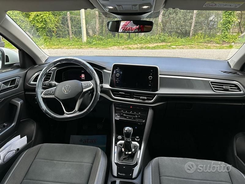 Usata VW T-Roc 116 CV (85 kW) 2022 Bianco SUV