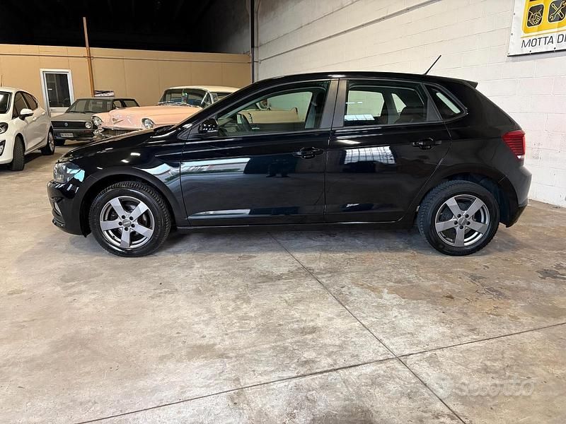 Usata VW Polo Comfortline 80 CV (58 kW) 2019 Nero Utilitaria
