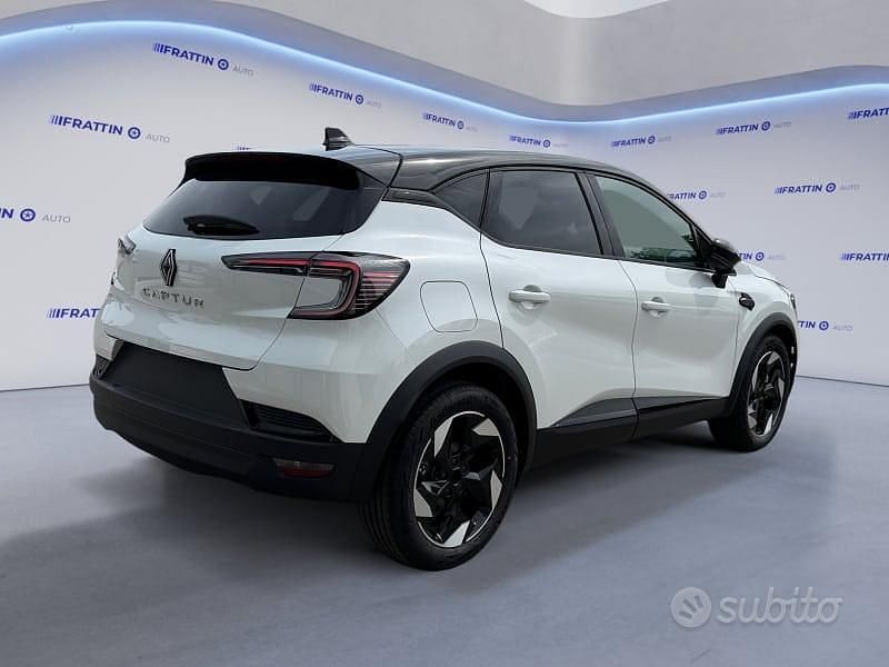 Nuova Renault Captur Techno 100 CV (73 kW) 2025 Bianco SUV