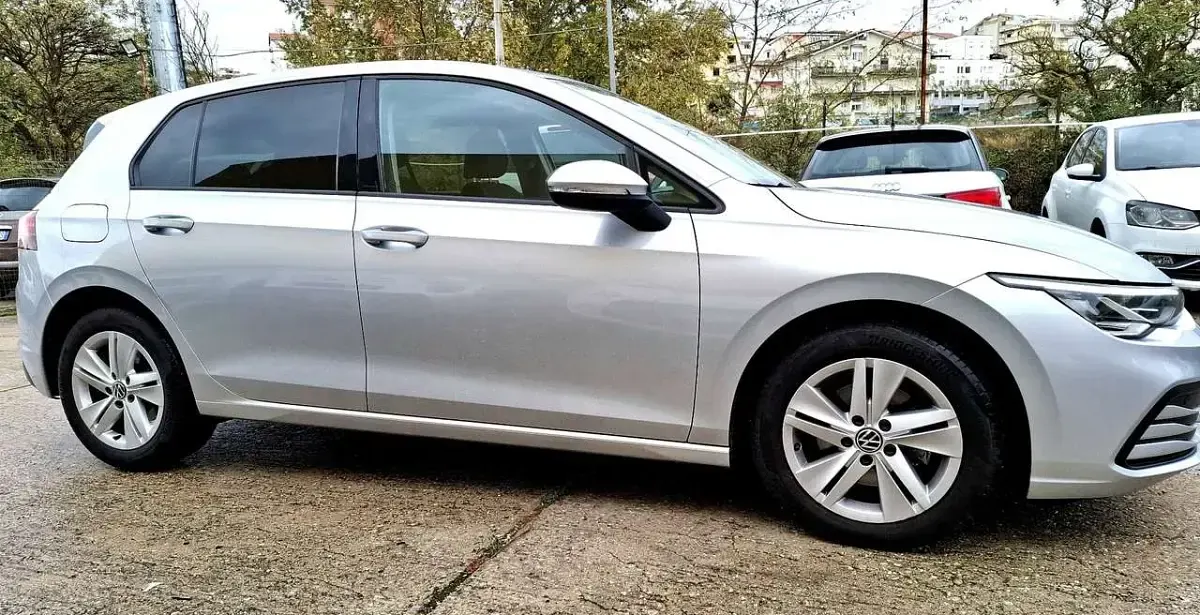 Brugt VW Golf VII Style 150 HK (110 kW) 2021 Sølv Hatchback