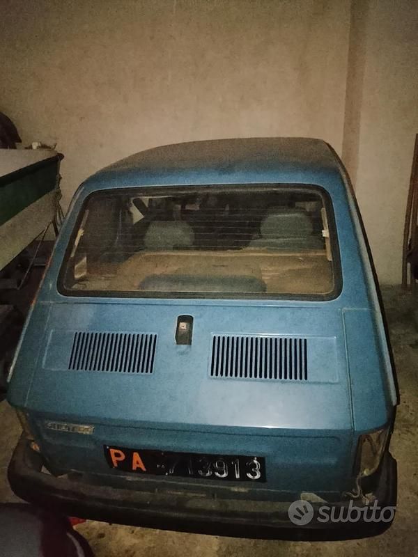 Usata Fiat 126 24 CV (17 kW) 1987 Blu Utilitaria