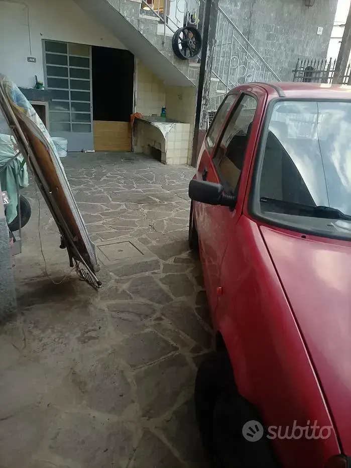 Usata Fiat Cinquecento 39 CV (28 kW) 1997 Rosso Utilitaria