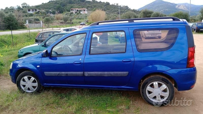 Usata Dacia Logan 70 CV (51 kW) 2010 Blu Station wagon