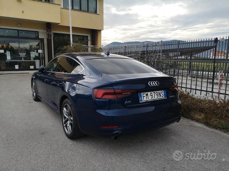 Usata Audi A5 2017 Blu Coupé