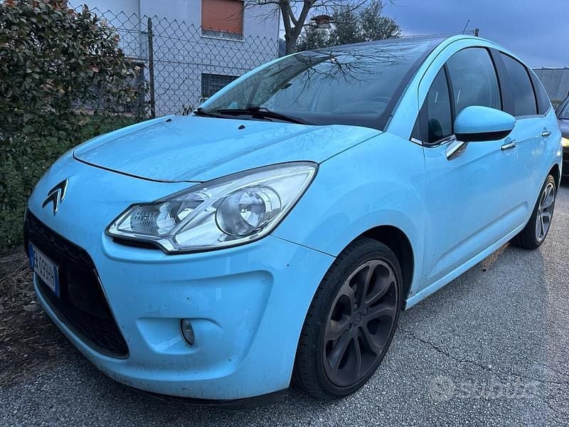 Usata Citroën C3 Seduction 95 CV (69 kW) 2009 Blu Berlina