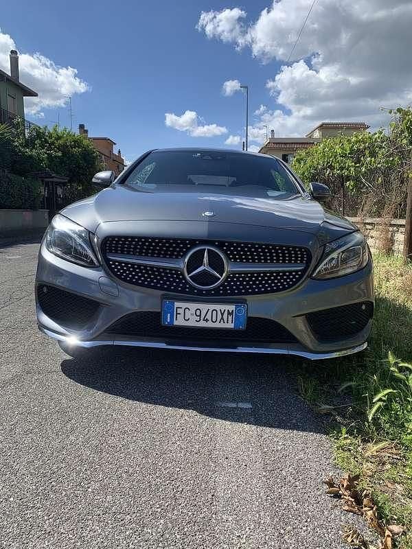 Usata Mercedes C220 Premium Plus 170 CV (125 kW) 2016 Grigio Coupé