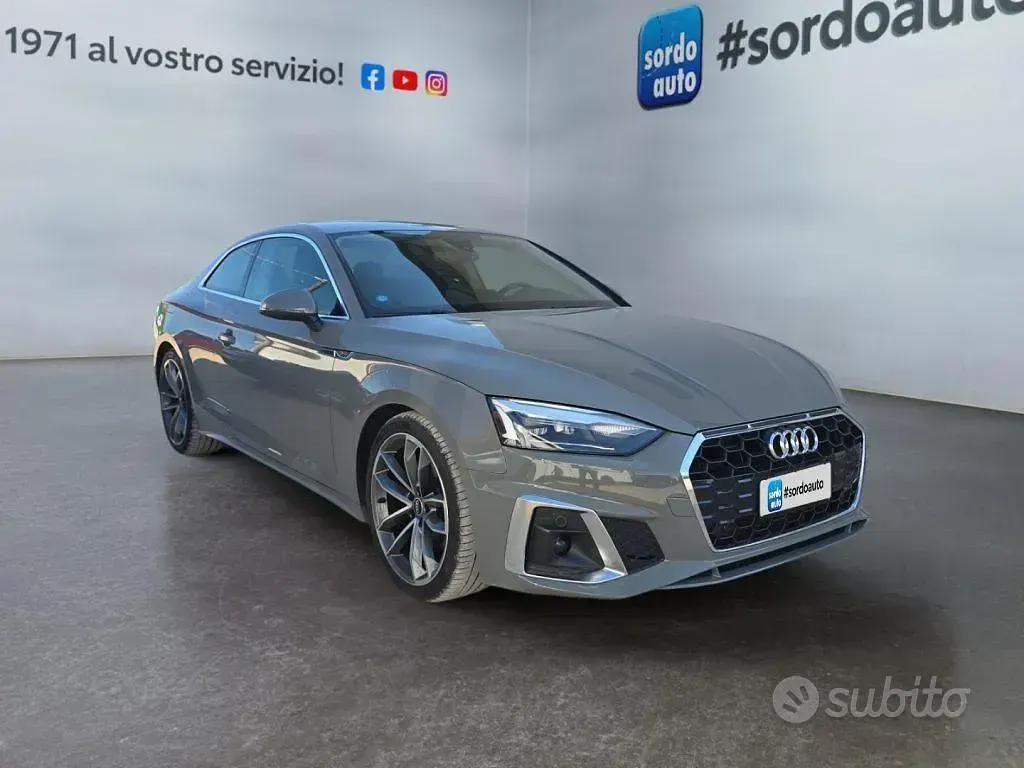 Usata Audi A5 S-Line 163 CV (119 kW) 2021 Grigio Coupé