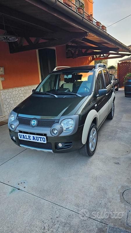 Usata Fiat Panda Cross Cross 69 CV (50 kW) 2007 Verde Utilitaria