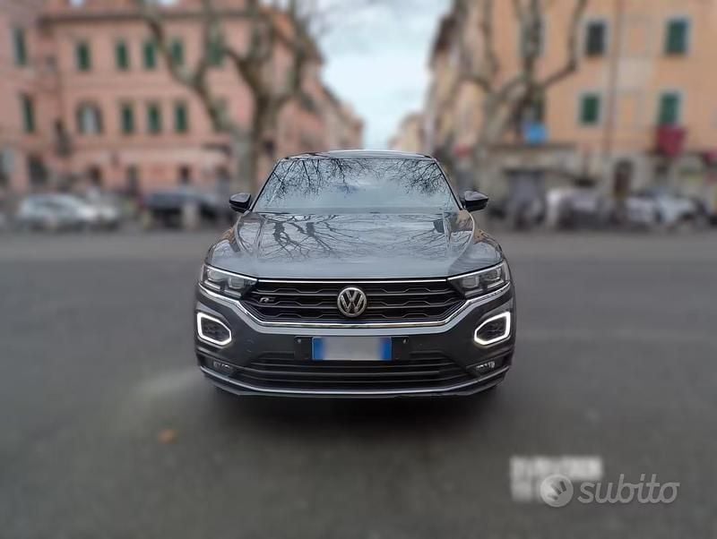Usata VW T-Roc Advance 150 CV (110 kW) 2019 Grigio SUV