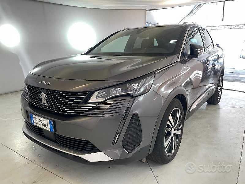 Usata Peugeot 3008 GT 131 CV (96 kW) 2021 Grigio SUV