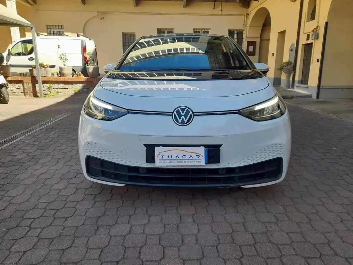 Usata VW ID.3 Pro Performance 150 kW (204 CV) 2020 Bianco Utilitaria