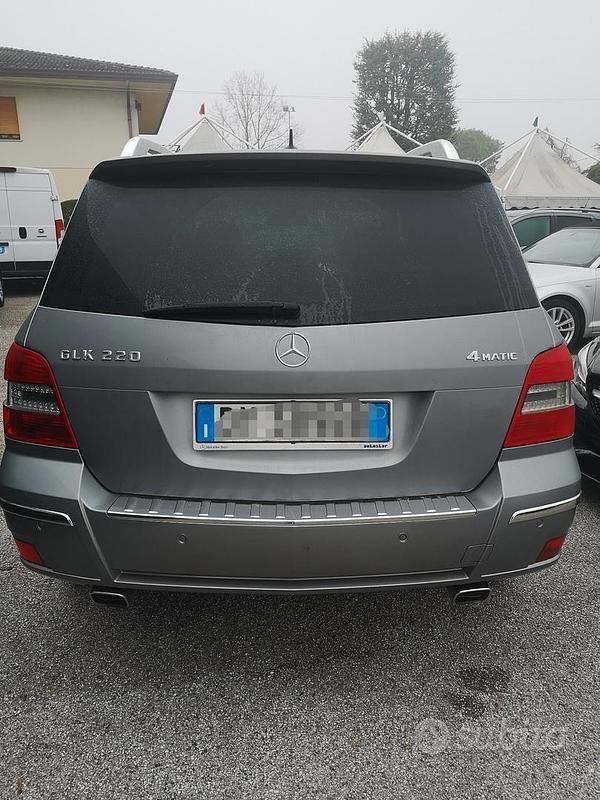 Usata Mercedes GLK220 170 CV (125 kW) 2009 Grigio SUV