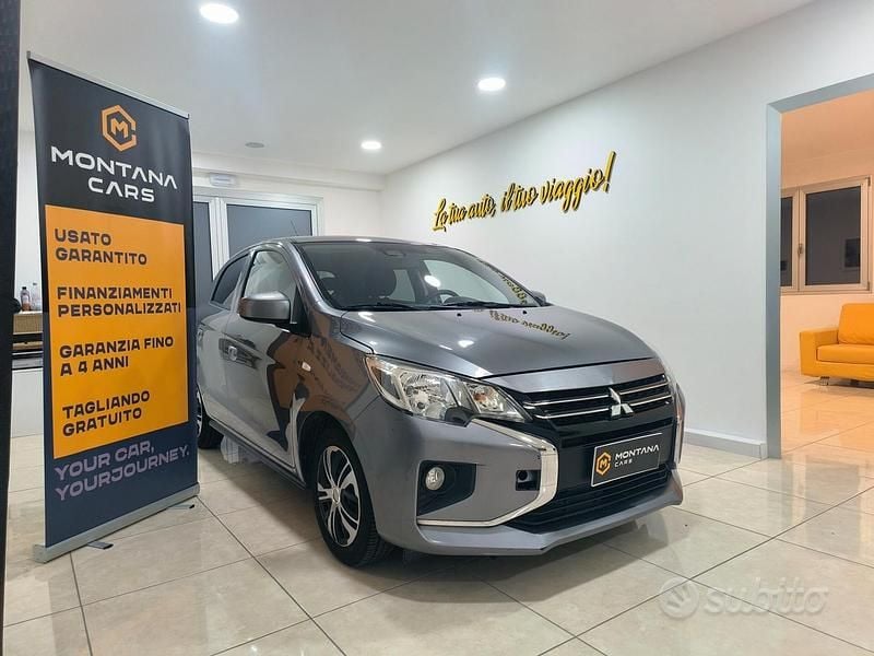 Usata Mitsubishi Space Star Intense 71 CV (52 kW) 2022 Titanium grey mtz Utilitaria