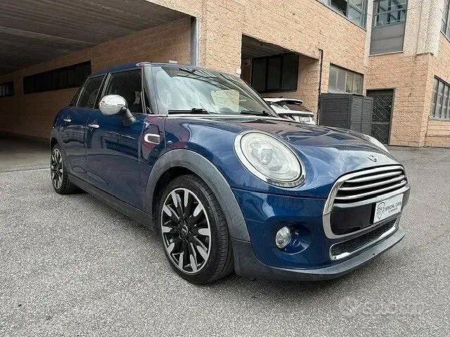 Usata Mini Cooper 116 CV (85 kW) 2014 Blu Utilitaria