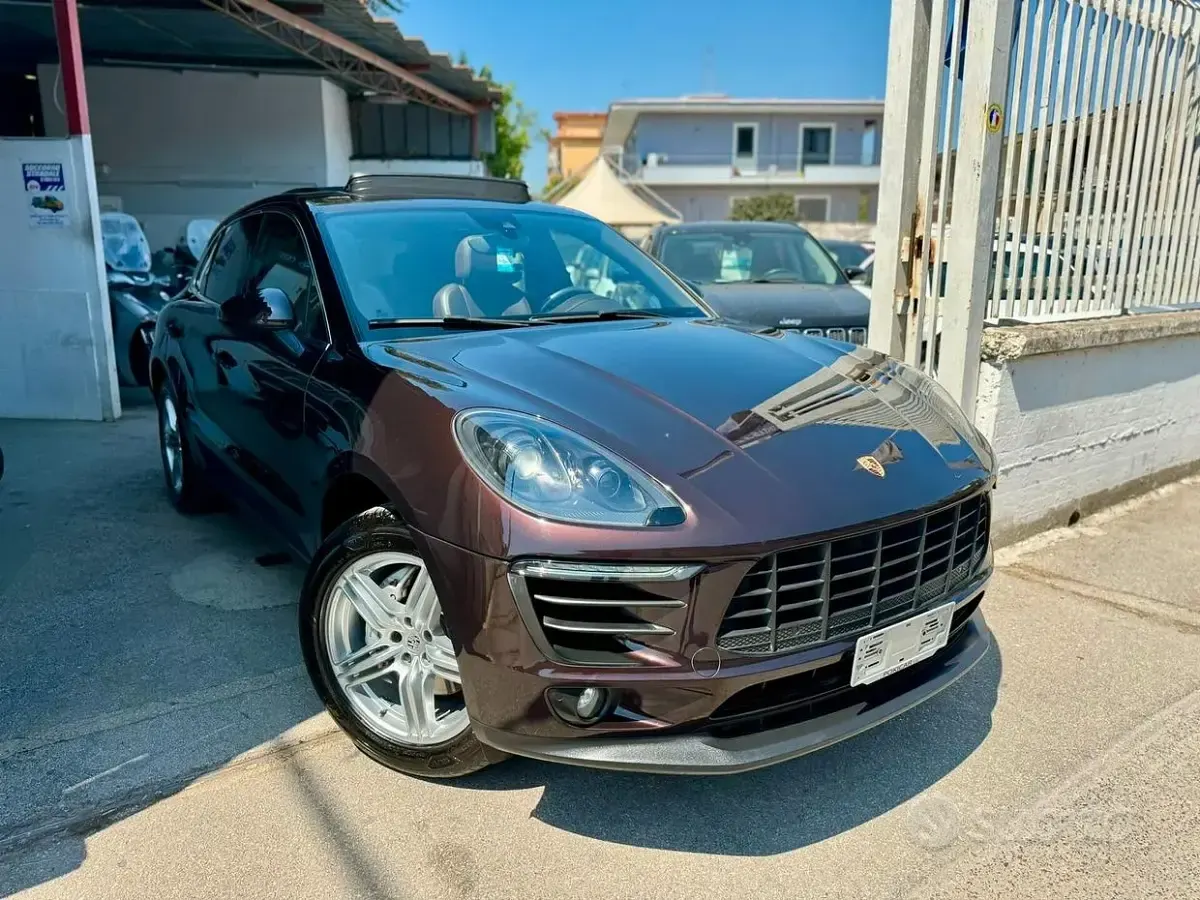 Usata Porsche Macan S 250 CV (183 kW) 2015 Marrone SUV