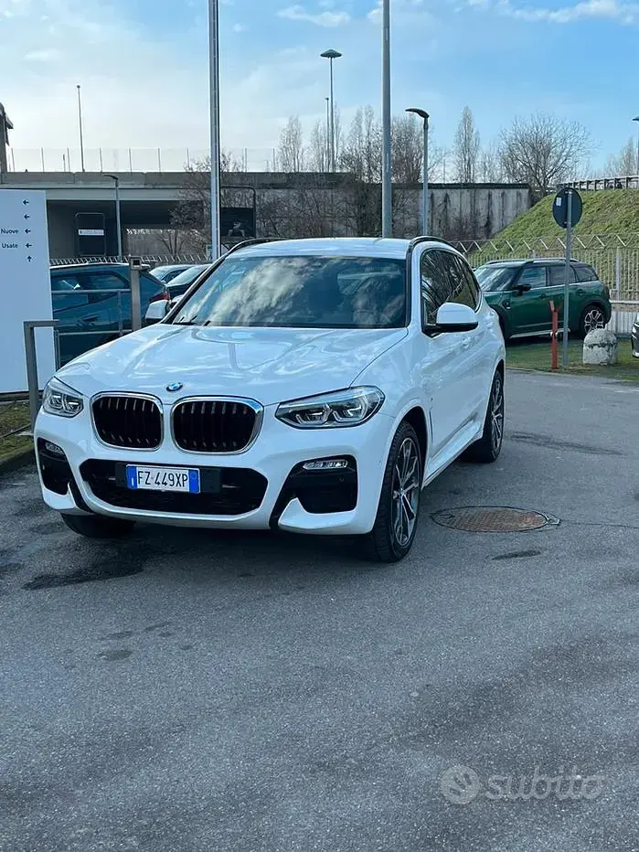 Usata BMW X3 249 CV (183 kW) 2019 Bianco SUV