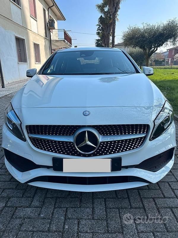 Usata Mercedes A200 2016 Bianco Berlina
