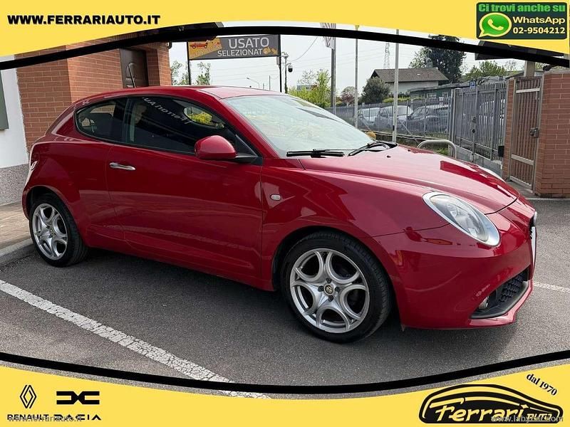 Usata Alfa Romeo MiTo Super 77 CV (56 kW) 2017 Rosso Utilitaria