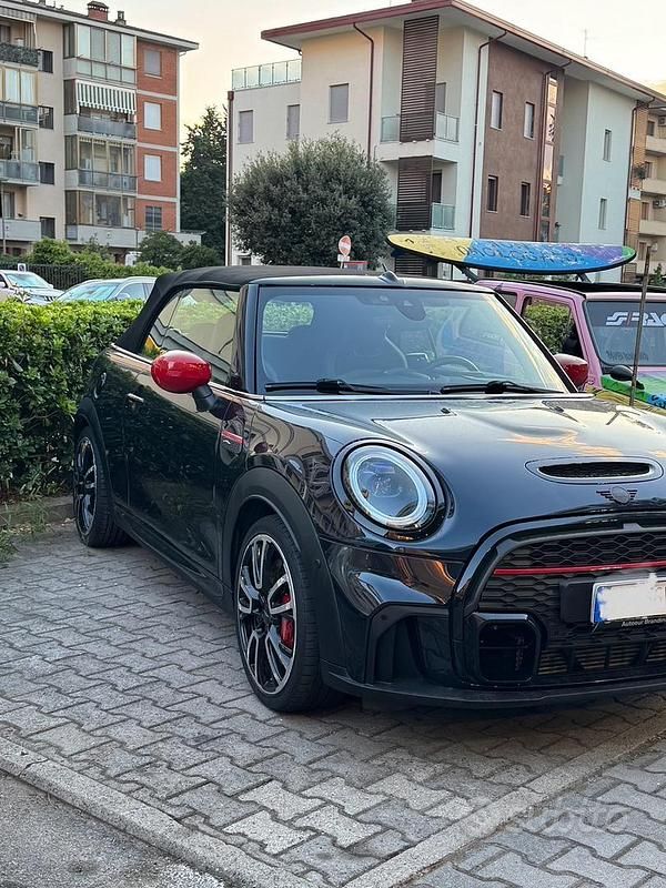 Usata Mini John Cooper Works Cabriolet 2021 Blu Cabrio