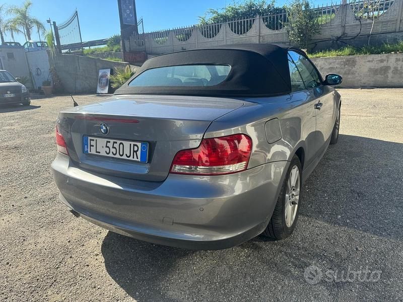 Begagnad BMW 120 Cabriolet 177 HK (130 kW) 2009 Grå Cab