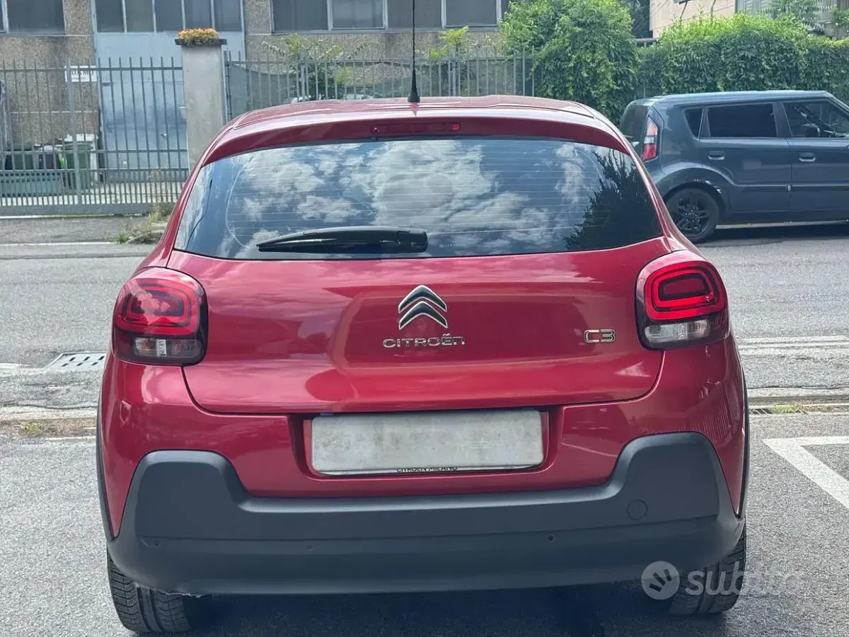 Usata Citroën C3 PureTech 82 CV (60 kW) 2018 Rosso Utilitaria