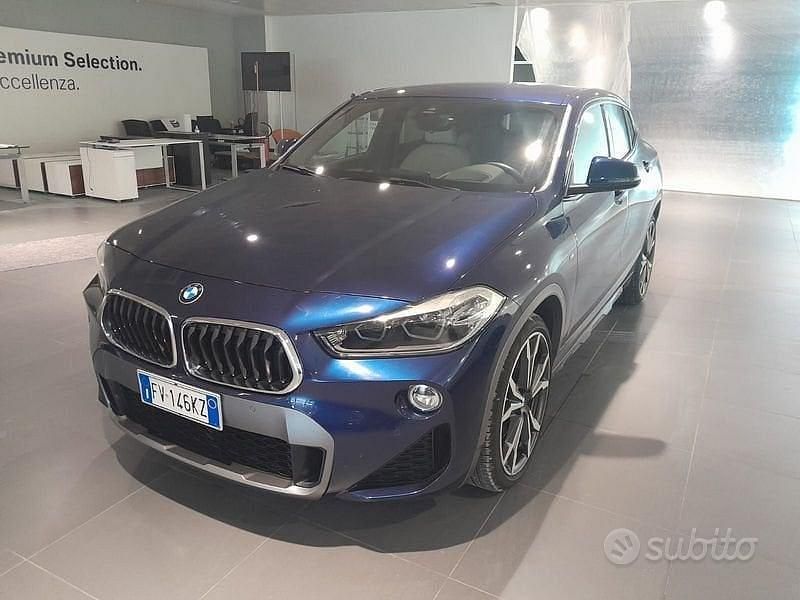 Usata BMW X2 M Sport 192 CV (141 kW) 2019 Blu/azzurro SUV
