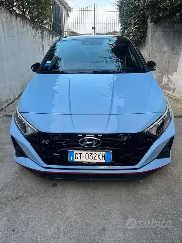 Usata Hyundai i20 N Performance 204 CV (150 kW) 2024 Blu Utilitaria