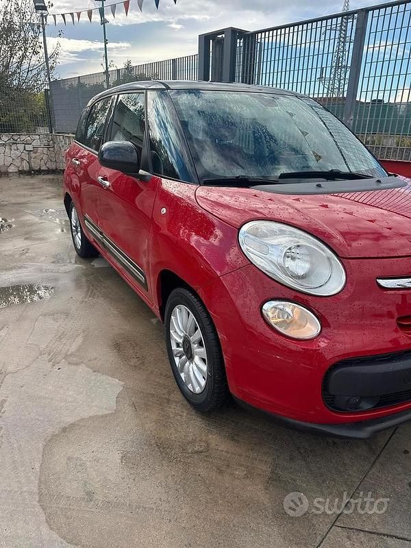 Usata Fiat 500 Living 85 CV (62 kW) 2015 Rosso Utilitaria