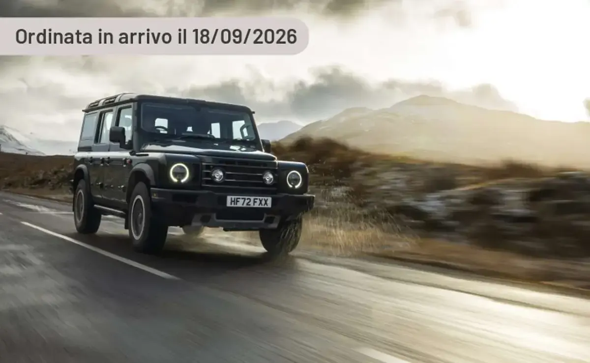 Nuova Ineos Grenadier 249 CV (183 kW) 2025 Argento SUV