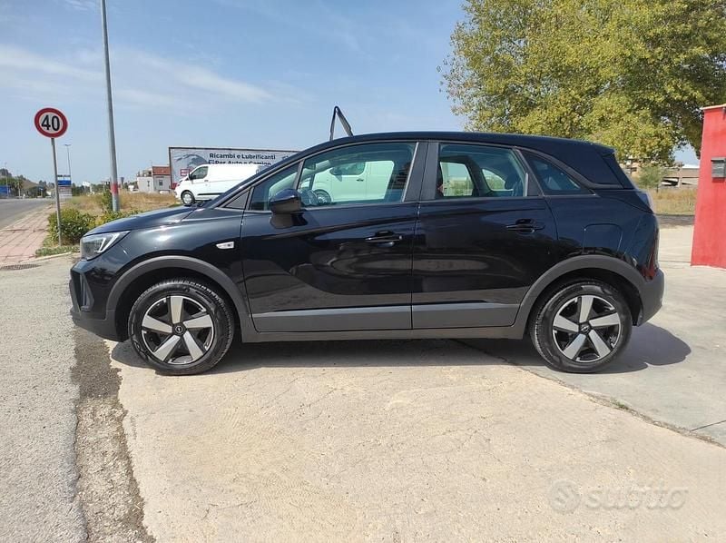 Usata Opel Crossland X 110 CV (80 kW) 2021 Nero SUV