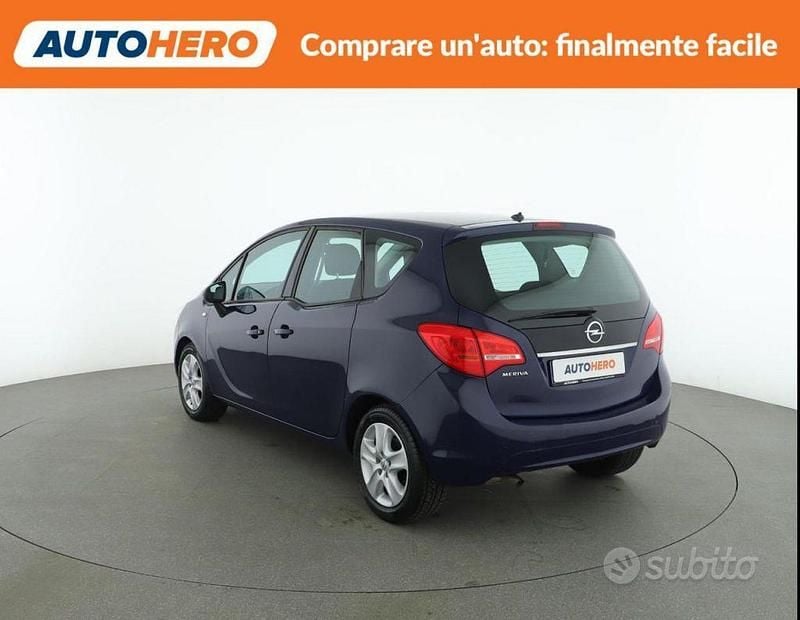 Usata Opel Meriva 100 CV (73 kW) 2017 Blu Monovolume