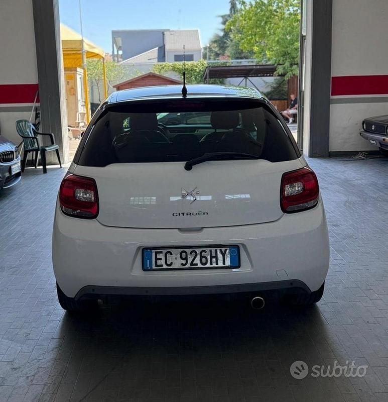 Usata Citroën DS3 95 CV (69 kW) 2010 Bianco Berlina