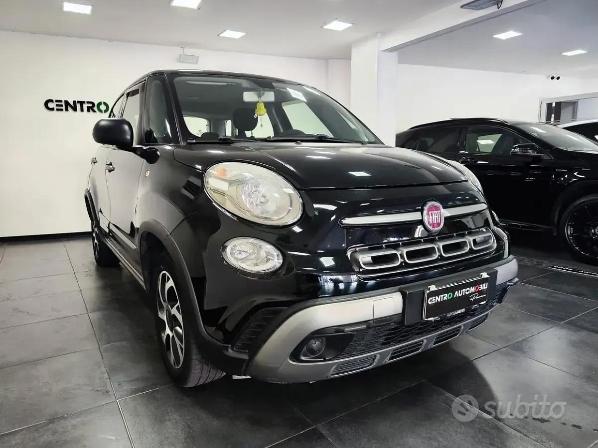 Usata Fiat 500L Cross 95 CV (69 kW) 2019 Nero Monovolume