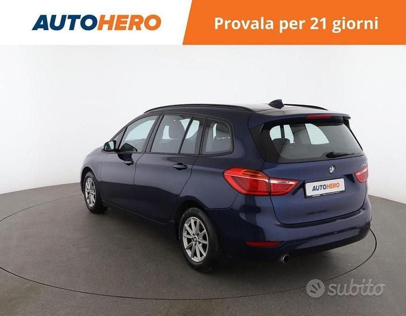 Usata BMW 218 Gran Tourer Advantage 149 CV (109 kW) 2017 Blu Monovolume