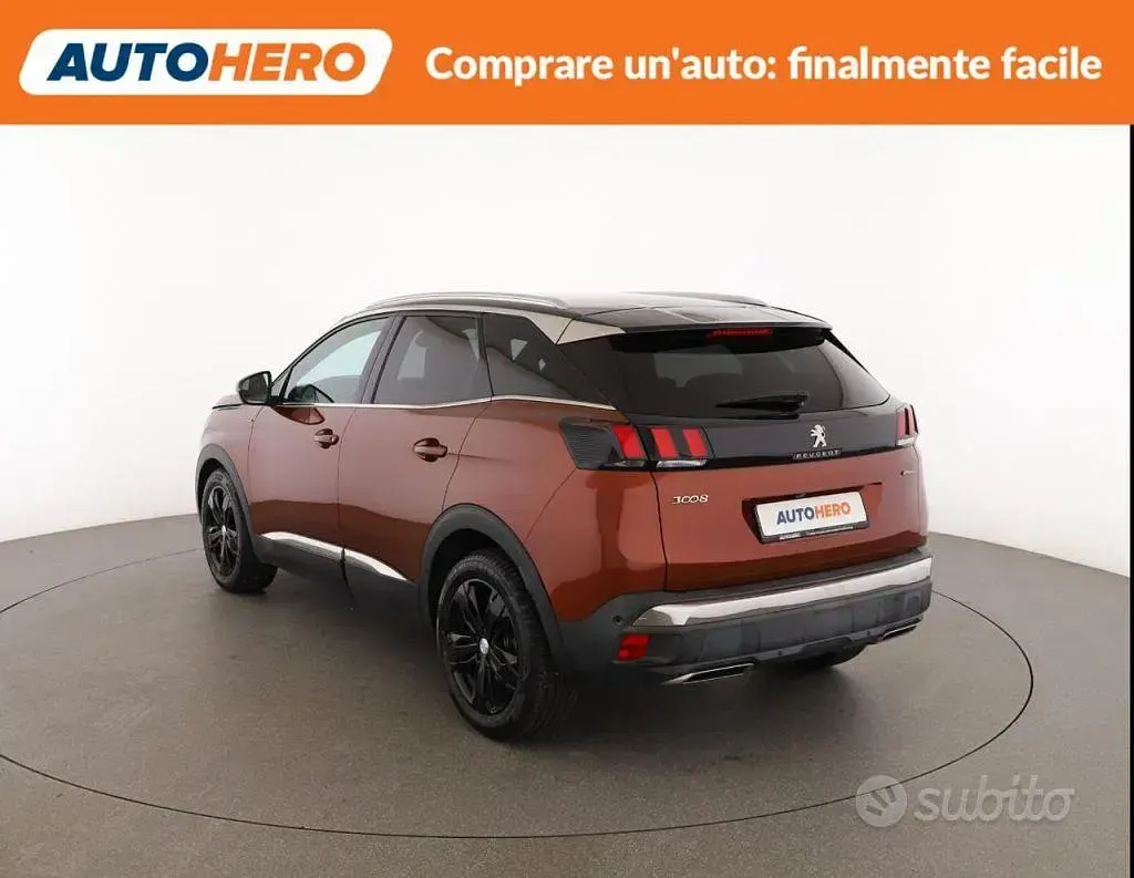 Usata Peugeot 3008 GT-line 131 CV (96 kW) 2018 Marrone SUV