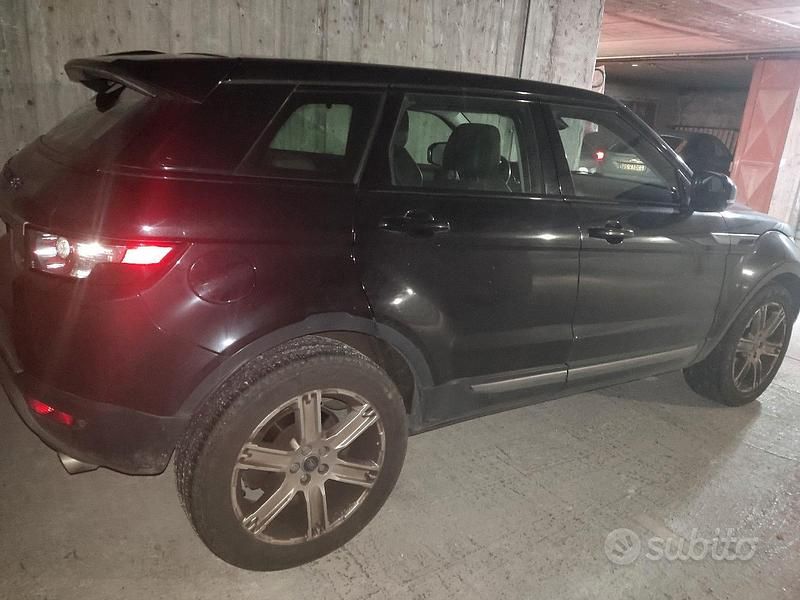Usata Land Rover Range Rover evoque 190 CV (139 kW) 2013 Nero SUV