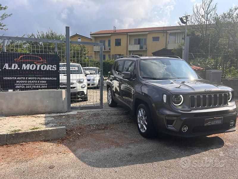 Usata Jeep Renegade Limited 130 CV (95 kW) 2021 Grigio SUV