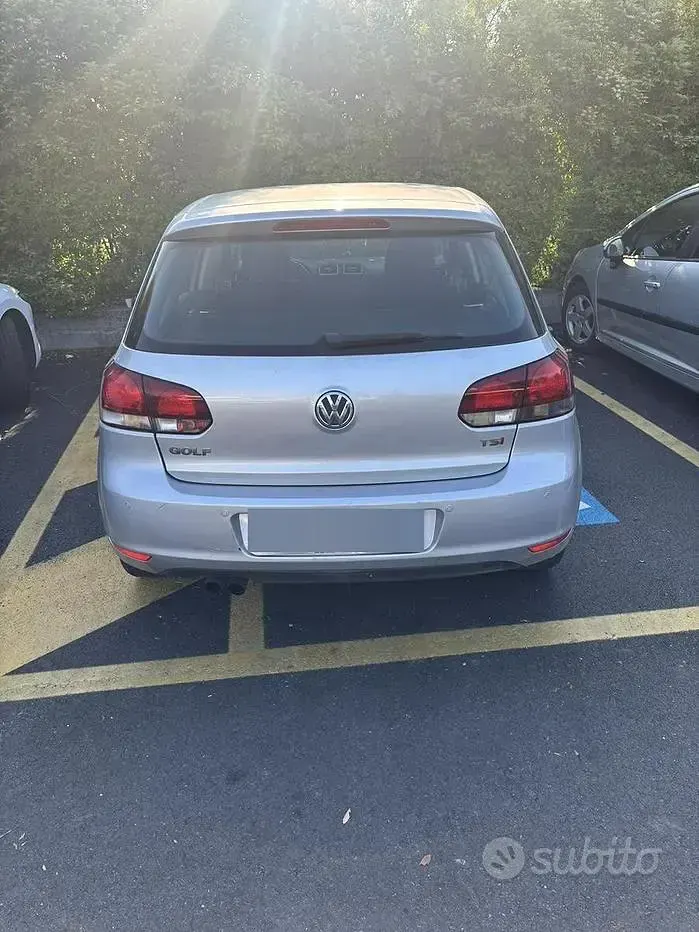 Usata VW Golf VI 122 CV (89 kW) 2010 Grigio Utilitaria