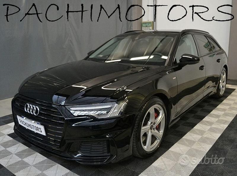 Usata Audi A6 S-line plus 252 CV (185 kW) 2020 Nero Station wagon