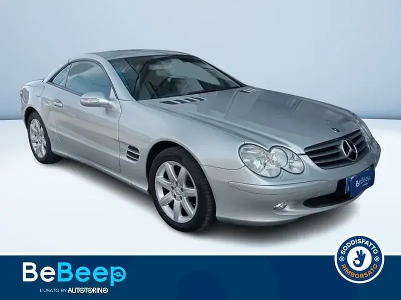 Usata Mercedes SL500 2003 Argento Cabrio