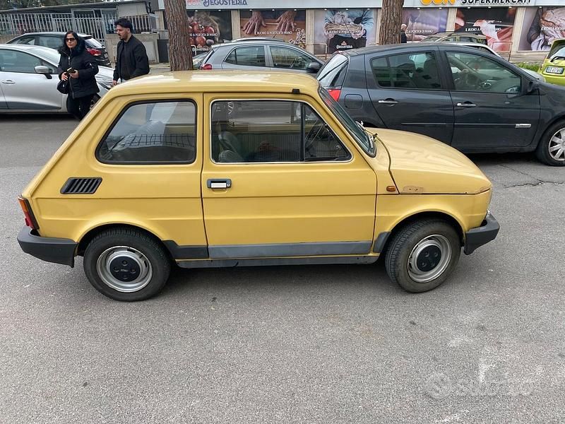 Usata Fiat 126 24 CV (17 kW) 1987 Giallo Utilitaria