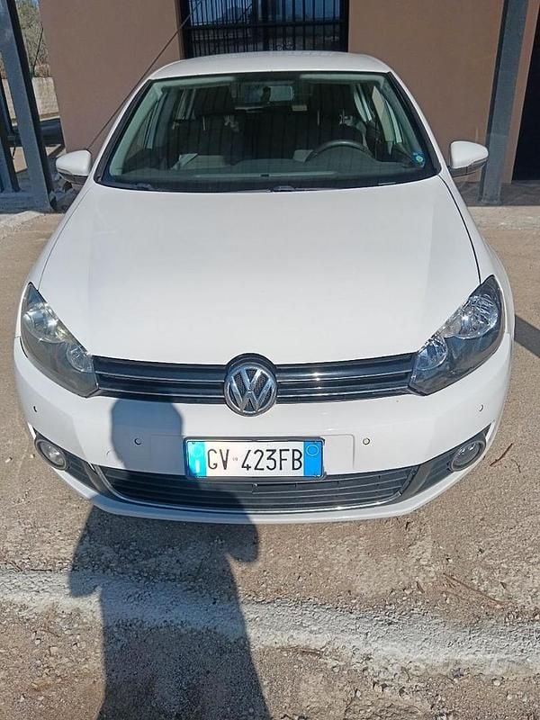 Usata VW Golf VI 2010 Bianco Utilitaria