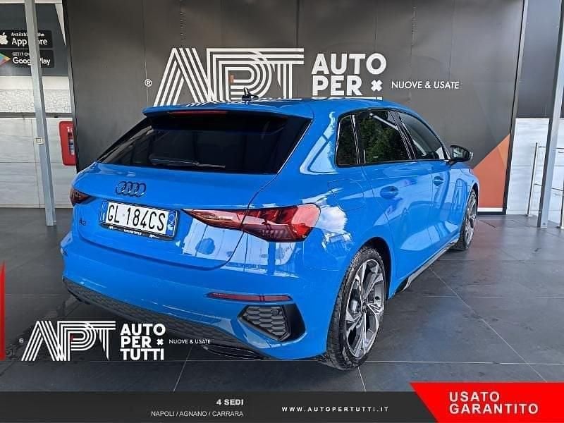 Occasion Audi A3 Sportback e-tron S-Line 150 PK (110 kW) 2023 Blauw Hatchback