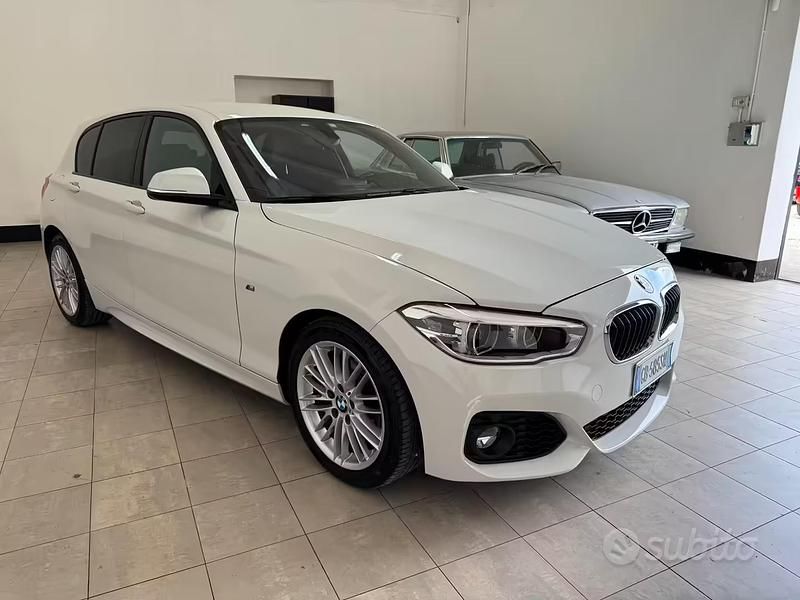 Usata BMW 118 M Sport 136 CV (100 kW) 2019 Bianco Utilitaria