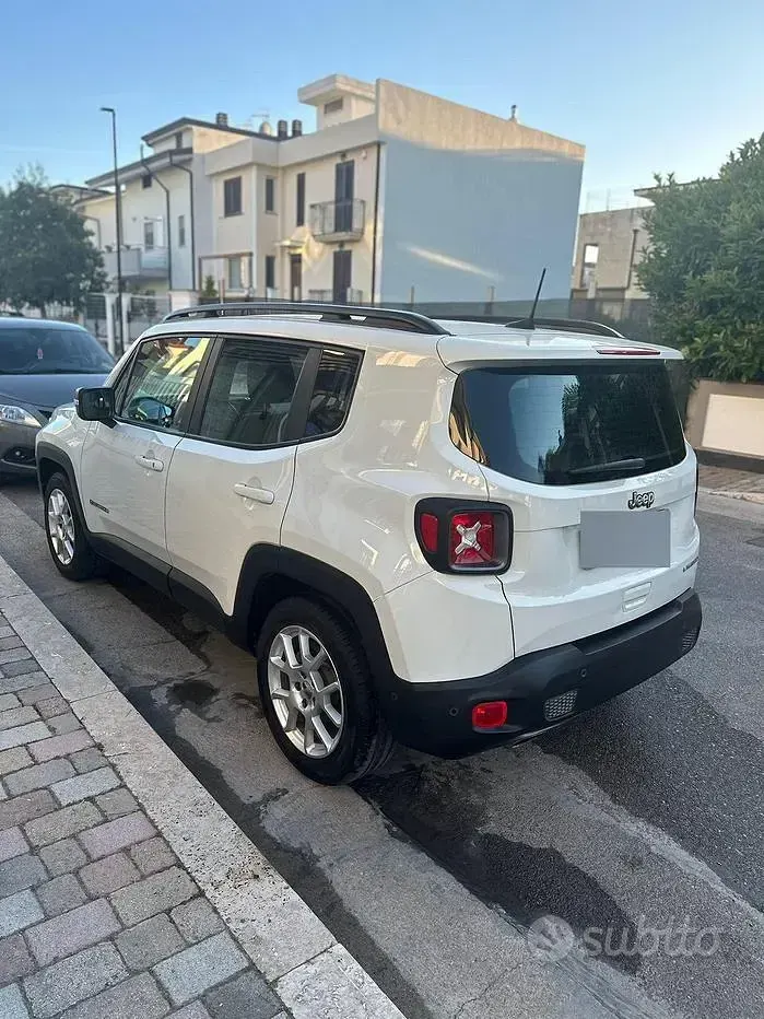 Usata Jeep Renegade 120 CV (88 kW) 2019 Bianco SUV