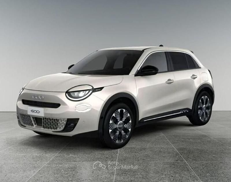 Nuova Fiat 600 La Prima 145 CV (106 kW) 2025 Sabbia tetto nero SUV