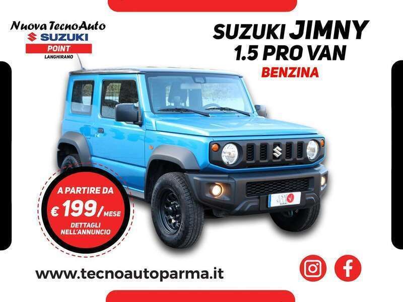 Blu fiji / tetto nero Usata 2022 Suzuki Jimny SUV | 22.900 € (Ottimo prezzo) - Immagine 1/4