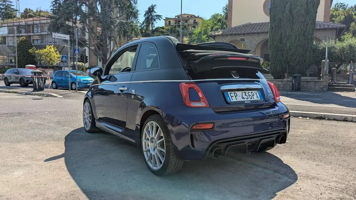 Usata Abarth 595C Turismo 165 CV (121 kW) 2018 Cabrio